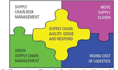 Gambar 1.  Emerging Trends In Supply Chain Management Sumber: www.ciras.iastate.edu 