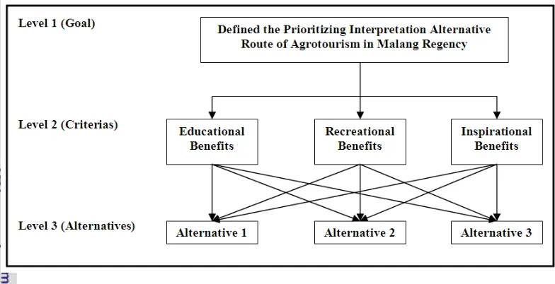 Figure 7. Analytical Hierarchy Process to define the Prioritizing Interpretation 