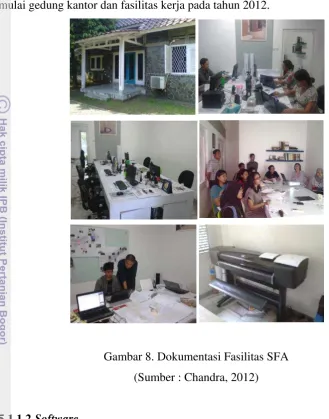Gambar 8. Dokumentasi Fasilitas SFA 