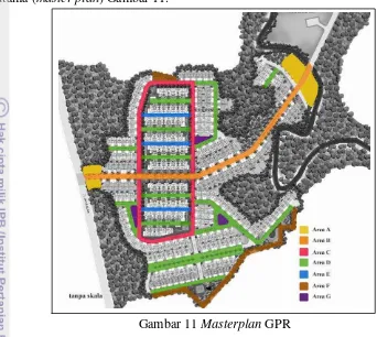 Gambar 11 Masterplan GPR 