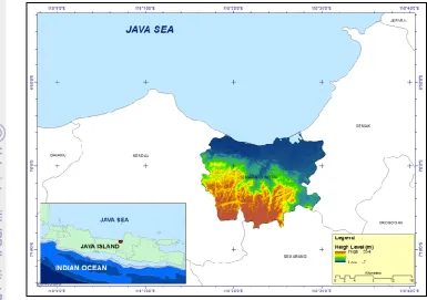 Figure 3.1. Research location 