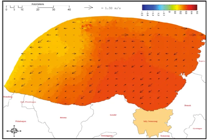 Figure 4.2. Sea level variation at spring tide 