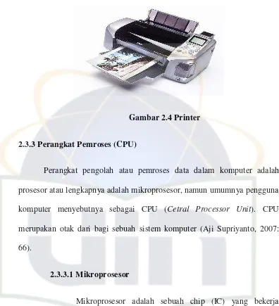 Gambar 2.4 Printer 