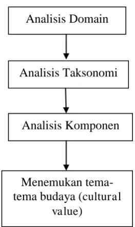 Gambar 6 : Model Analisis Etnografi 