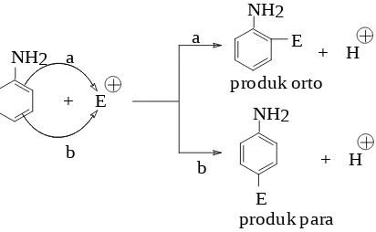 Gambar 7. Proses delokalisasi electron π