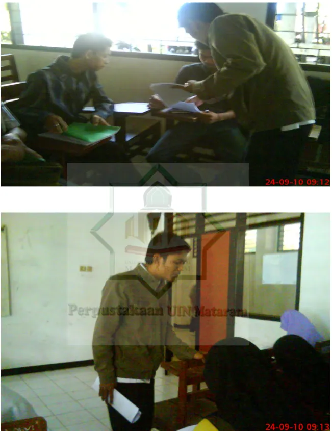 Gambar 05: Proses Penyebaran Angket Respon. 