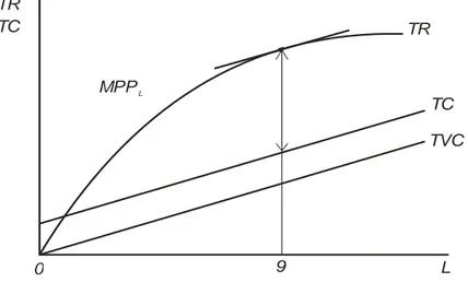 Gambar  2.8  adalah  contoh  VMP L   yang  menunjukkan  kebutuhan  tenaga 