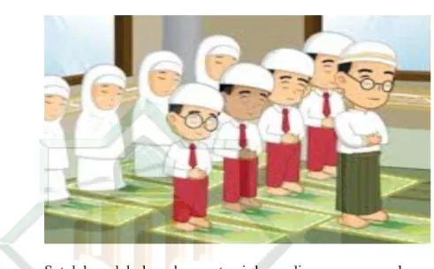 Gambar 2.2  Salat Berjamah 