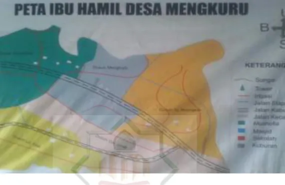 Gambar 02 ( Peta Ibu Hamil Desa Mengkuru) 