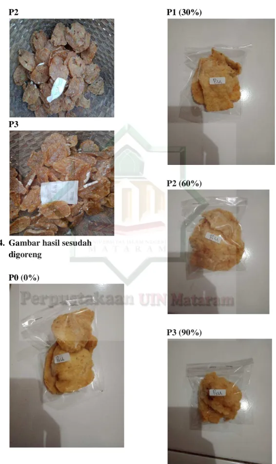 4. Gambar hasil sesudah  digoreng 