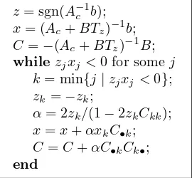 Fig. 4.2. The sign accord algorithm.
