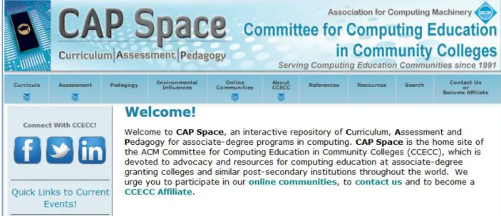 Figure 2: CAPSpace.org 