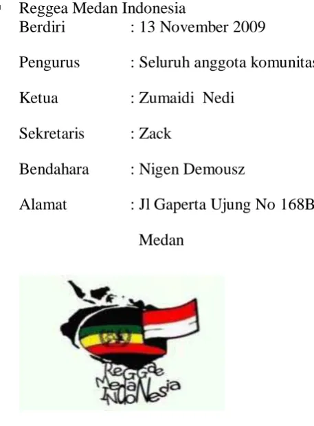 Gambar  14. Logo Reggae Medan Indonesia 