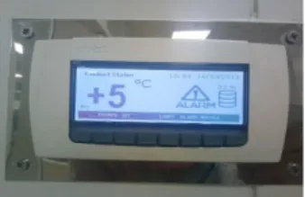 Gambar 2.23 layar thermostatdefrost kontrol  (Dokumentasi PT Agung Segar Teknik) 