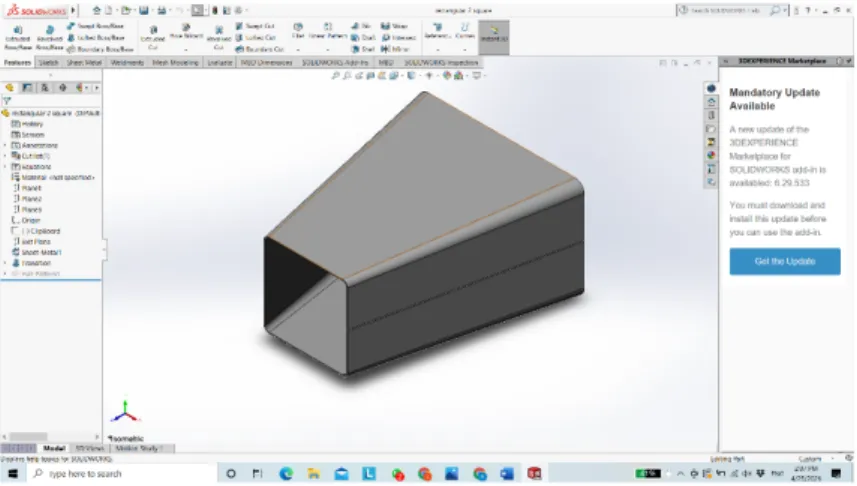 Gambar 2.18 Contoh desain menggunakan solidworks  2.8 Ftool 