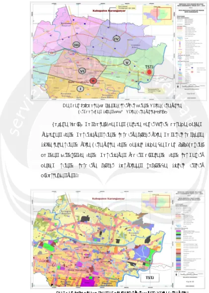 Gambar 3.3 P eta Rencana Struktur Ruang Kota Surakarta Sumber: Lampiran RTRW  Kota Surakarta, 2012 