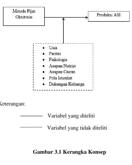 Gambar 3.1 Kerangka Konsep 