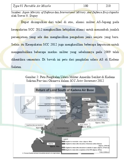 Gambar 2: Peta Pangkalan Udara Militer Amerika Serikat di Kadena 