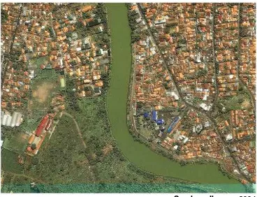 Gambar 12. Citra Satelit (Bagian Wilayah Kota Tangerang) 