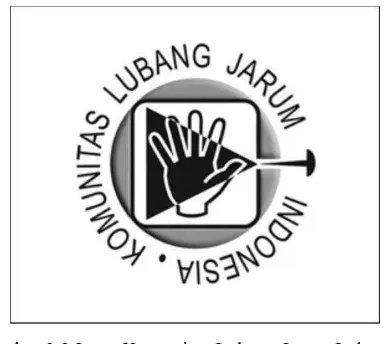 Gambar 3.2 Logo Komunitas Lubang Jarum Indonesia http://jakartakita.com/2012/01/16/memotret-dunia-dari-balik-lubang-kecil/) 