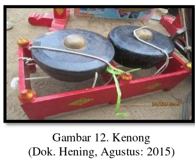 Gambar 13. Gong Pamungkas (Dok. Hening, Agustus:2015) 