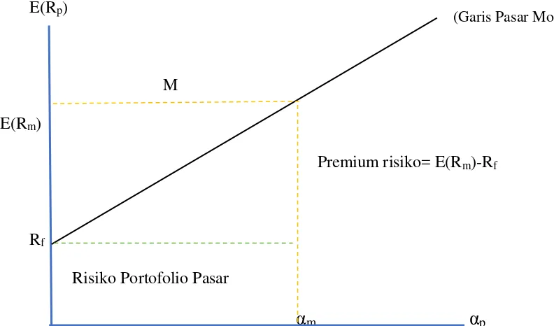 Gambar 1. Capital Market Line 