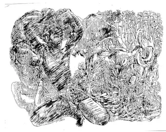 Gambar 1. Integrasi manusia dengan tetumbuhan di alam  