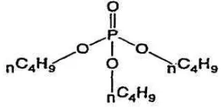Gambar 2. Struktur Tri-butil-fosfat 