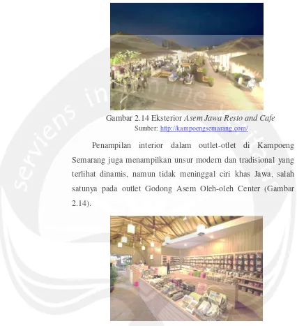 Gambar 2.14 Eksterior Asem Jawa Resto and Cafe 
