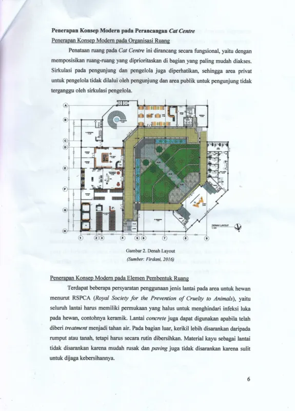 Gambar 2. Denah Layout