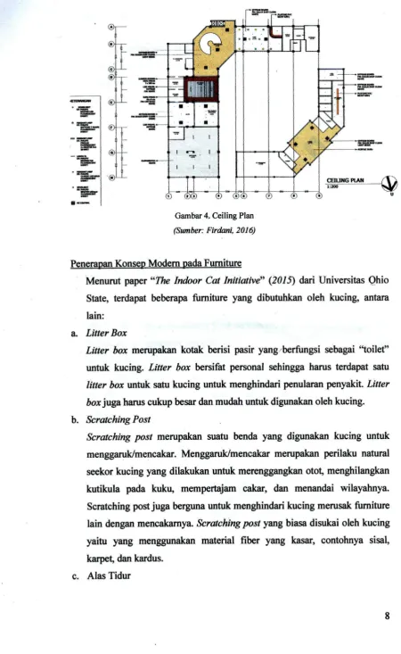 Gambar 4. Ceiling Plan