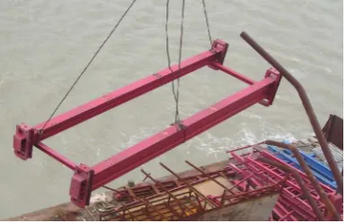 Gambar 2.11. Proses Erection Outer console beam 