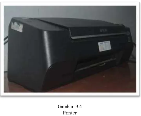 Gambar 3.4  Printer 