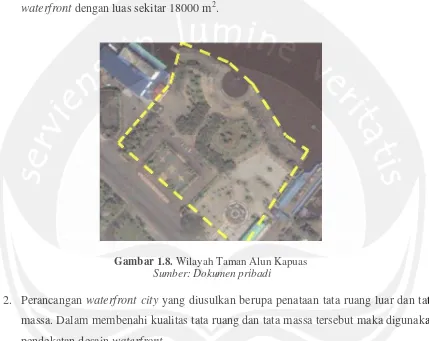 Gambar 1.8. Wilayah Taman Alun Kapuas 