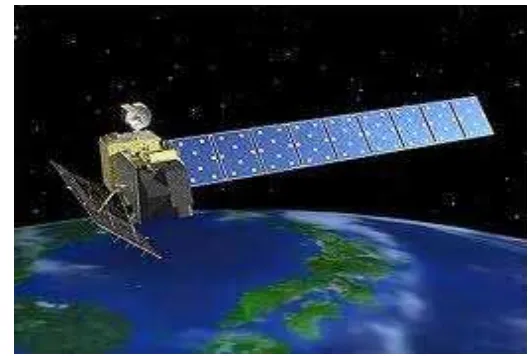 Gambar 2. Citra satelit ALOS (Sumber : JAXA, 2006) 