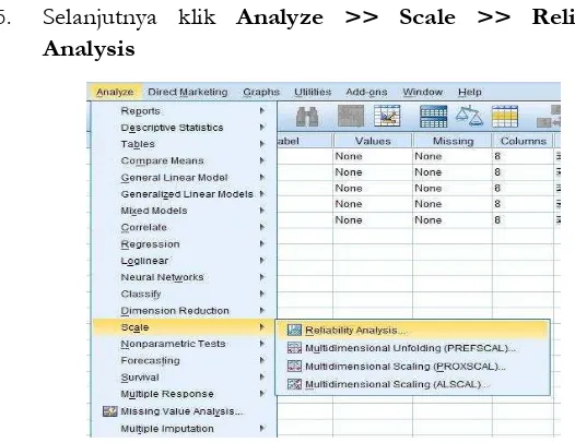 Gambar 5.8 Windows Reliability Analysis 