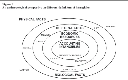 Figure 1An anthropological perspective on different definitions of intangibles