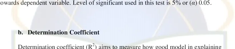 table in negative region, therefore HO should be rejected and HA should be accepted, 