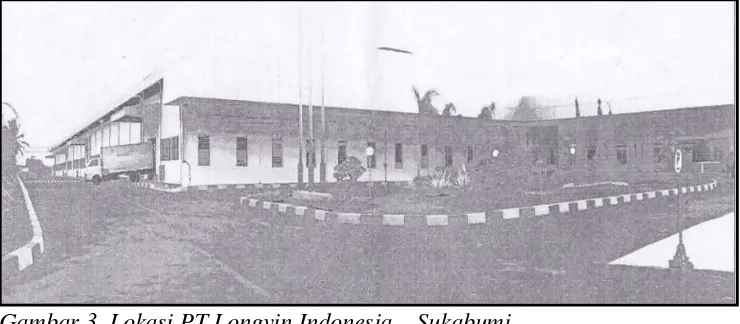 Gambar 3. Lokasi PT Longvin Indonesia – Sukabumi 