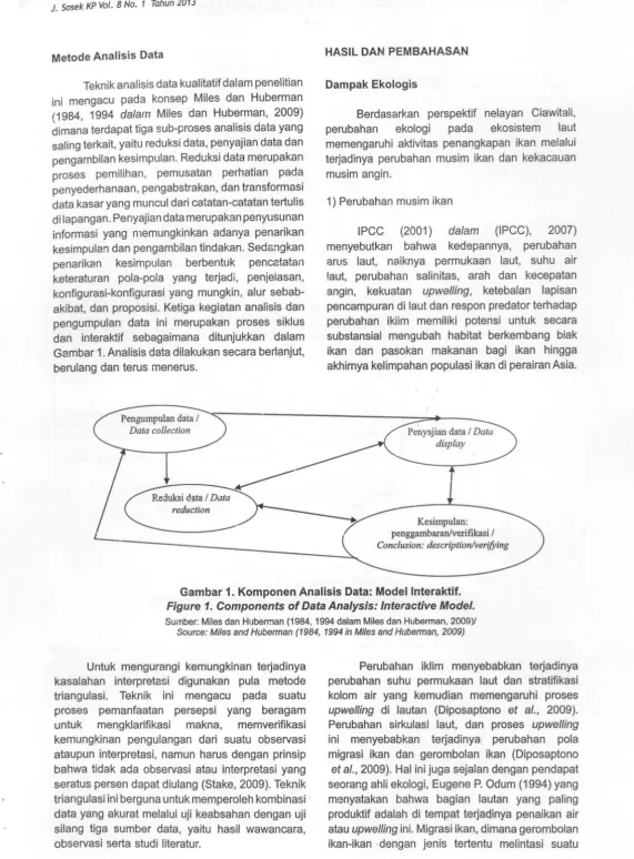 Gambar 1. Analisis data dilakukan secara berlanjut, 