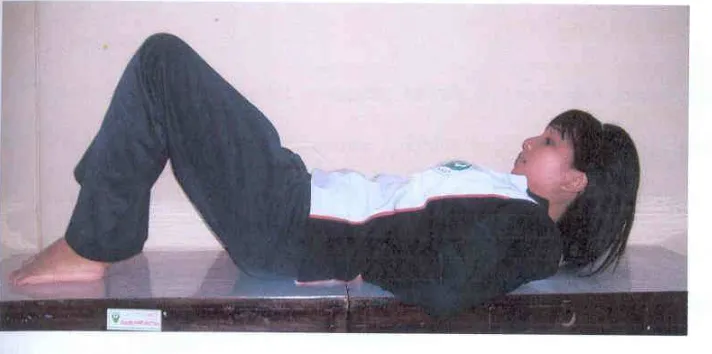 Gambar 8. Gerakan Posisi Tidur Gerakan 1