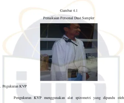 Gambar 4.2 Pengukuran KVP 