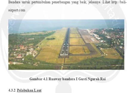 Gambar 4.1 Runway bandara I Gusti Ngurah Rai 