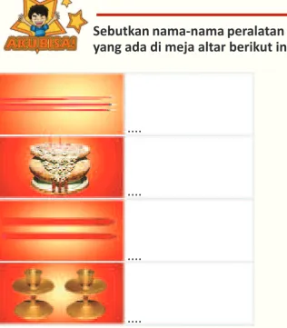 Gambar 2.3 Peralatan Sembahyang