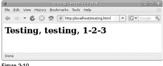 Figure 2-10 If your Apache server is not running on the standard HTTP port (80)  —  for example, if you installed 