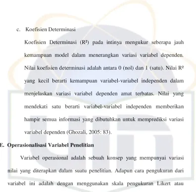 Tabel 3.1 