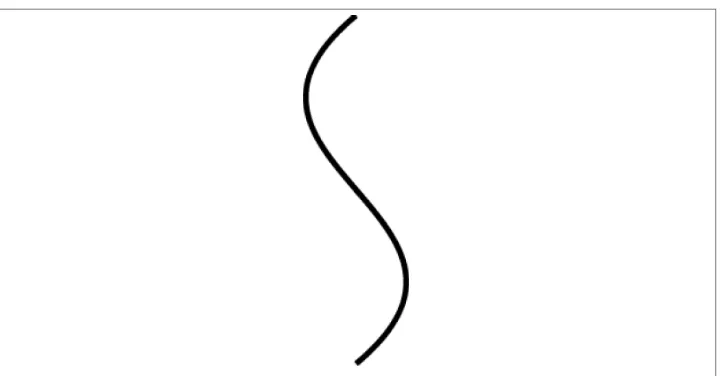 Figure 2-9. A Bezier curve with two control points