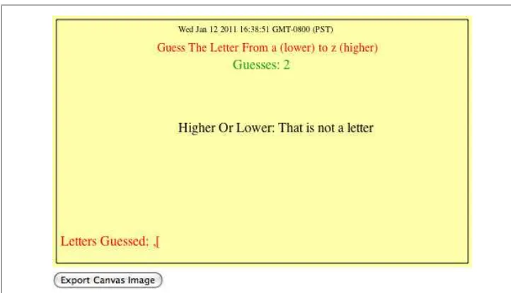 Figure 1-4. HTML5 Canvas “Guess The Letter” game