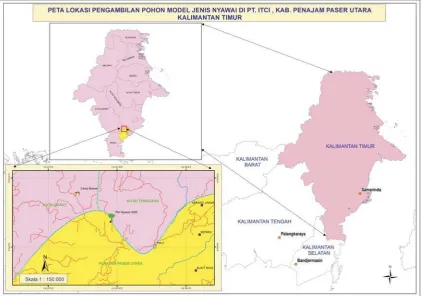 Tabel(Table) 1. Frekuensi pohon model berdasarkan kelas diameter ()Frequency of tree model based ondiameterclass