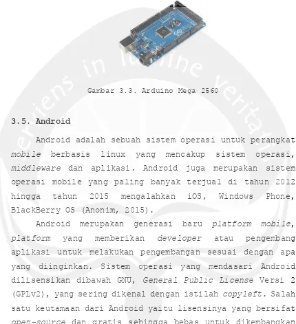 Gambar 3.3. Arduino Mega 2560 